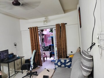 Living Room in 2 BHK Apartment at Vaishnavi Sai Raj Regency, Pimple Saudagar – for Rent