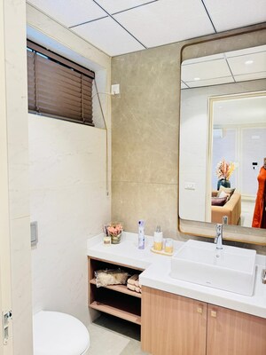 Attached Bathroom in 4 BHK Apartment at New Chandigarh – for Sale