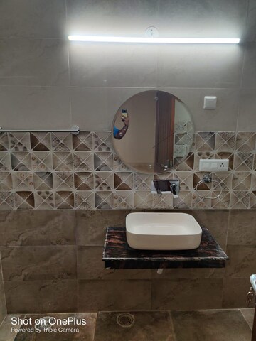 Bathroom in 3 BHK Builder Floor at Jangpura – for Rent