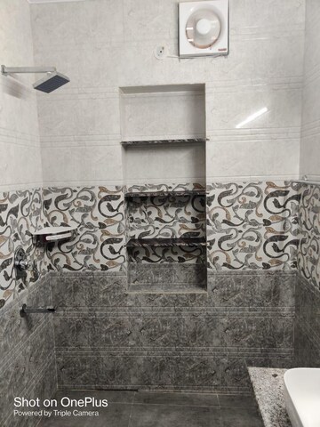 Bathroom in 3 BHK Builder Floor at Jangpura – for Rent