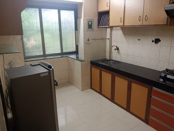 Kitchen in 2 BHK Independent House at Customs Colony CHS, Andheri East – for Rent
