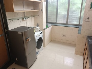 Kitchen in 2 BHK Independent House at Customs Colony CHS, Andheri East – for Rent