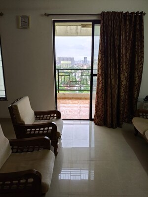 Living Room in 2 BHK Apartment at Mont Vert Seville Phase I, Wakad – for Sale