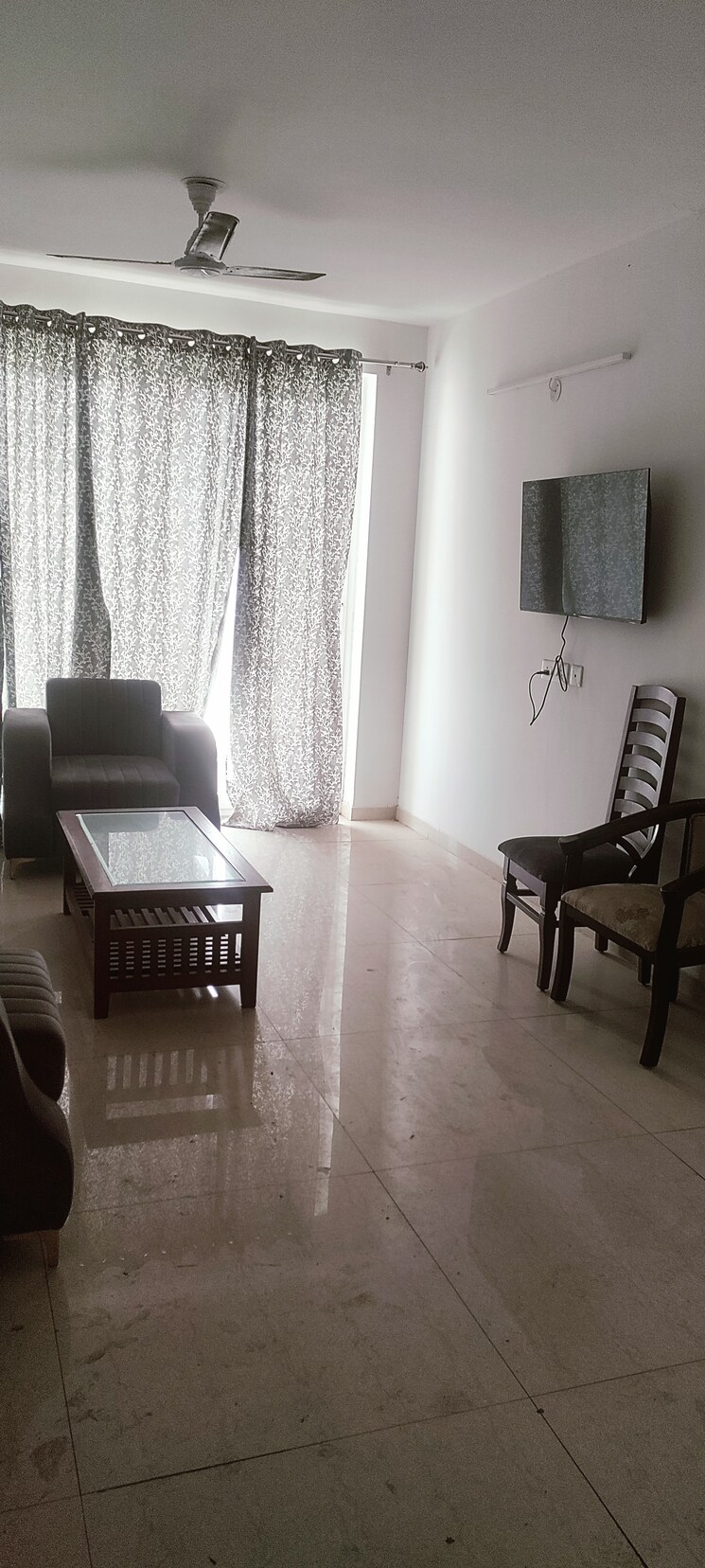 Living Room, omaxe-royal-residency-faridabad 3 Bedroom 1925 Sq.Ft. Apartment In Sector 79 Faridabad 9025312