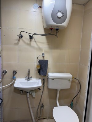 Bathroom in 2 BHK Apartment at Ratan Pearls, Sector 16 Greater Noida – for Sale