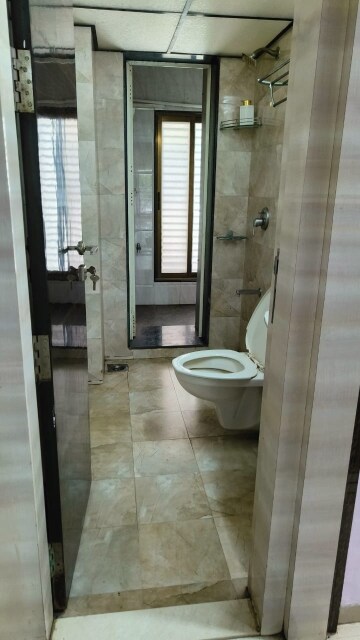 Bathroom in 3 BHK Apartment at Shelton Apartment, Santacruz East – for Rent