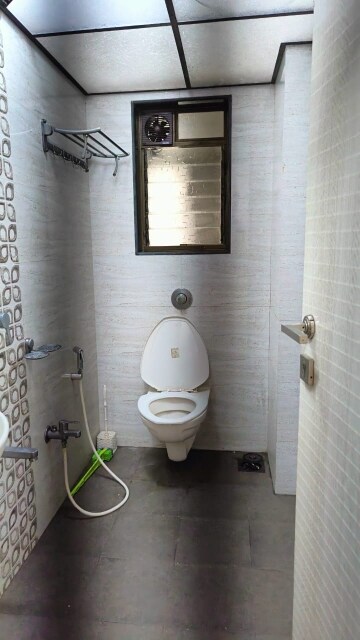 Bathroom in 3 BHK Apartment at Shelton Apartment, Santacruz East – for Rent