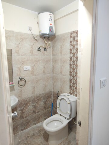 Bathroom in 2 BHK Apartment at Fortuna White Wings, Basavanagar – for Rent