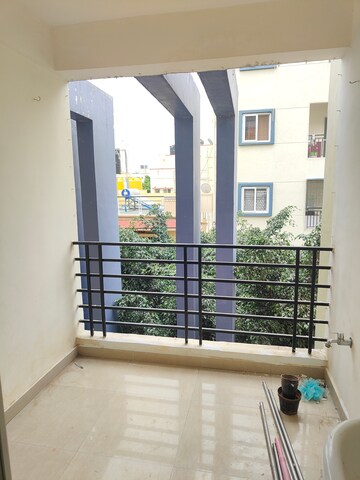 Staircase in 2 BHK Apartment at Fortuna White Wings, Basavanagar – for Rent