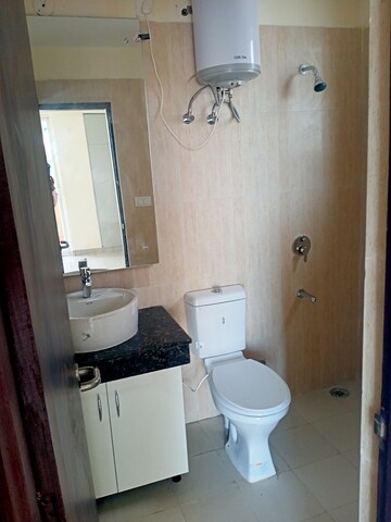 Bathroom in 3 BHK Apartment at Ansal Highland Park, Sector 103 – for Rent