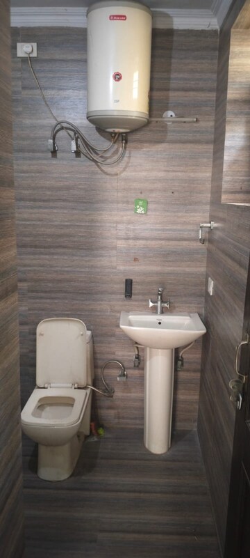 Bathroom in 2 BHK Apartment at Ajnara Homes, Sector 16b Greater Noida – for Rent