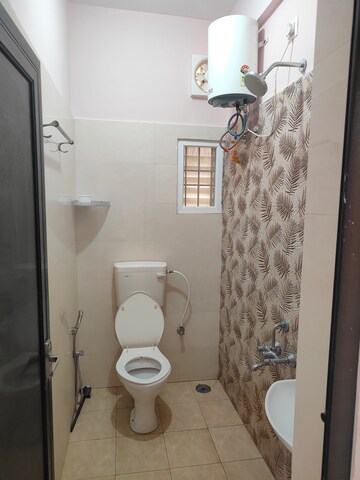 Bathroom in 1 BHK Builder Floor at Gm Palya – for Rent