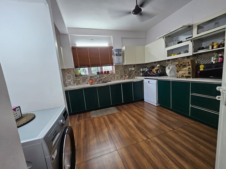 Kitchen, marine drive 3 Bedroom 1700 Sq.Ft. Apartment In Marine Drive Kochi 9025444