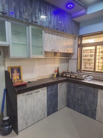 Kitchen in 1 BHK Apartment at Bhoomi Classic, Malad West – for Rent