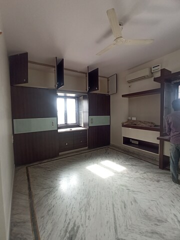 Staircase in 3 BHK Apartment at Kavuri Hills, Madhapur – for Rent
