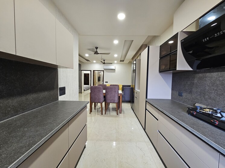 Kitchen, ambala highway 3 Bedroom 150 Sq.Yd. Apartment In Ambala Highway Zirakpur 9025577