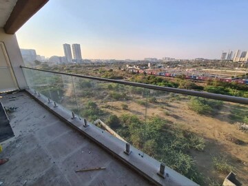 Balcony in 3 BHK Apartment at Vishnu Vistara, Hi Tech City – for Rent