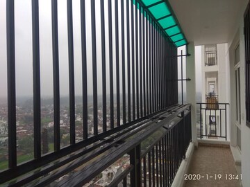 Balcony in 3 BHK Apartment at Rishita Manhattan, Gomti Nagar – for Rent