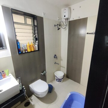 Bathroom in 2.5 BHK Apartment at Rustomjee Athena, Majiwada – for Sale