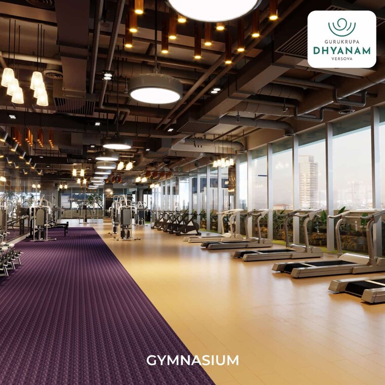 Gym, gurukrupa-dhyanam 2 Bedroom 714 Sq.Ft. Apartment In Versova Mumbai 9025641