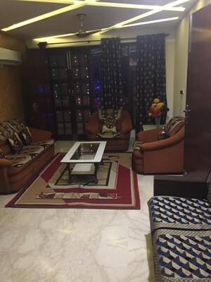 Living Room in 3 BHK Builder Floor at Sector 15 – for Sale