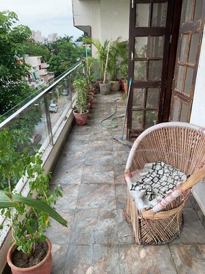 Balcony in 3 BHK Builder Floor at Sector 15 – for Sale