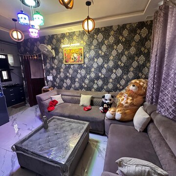 Living Room in 2 BHK Builder Floor at Rohini Sector 24 – for Sale