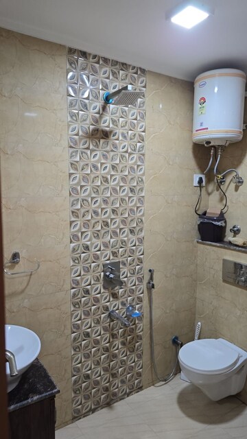 Bathroom in 3 BHK Builder Floor at Malviya Nagar – for Rent