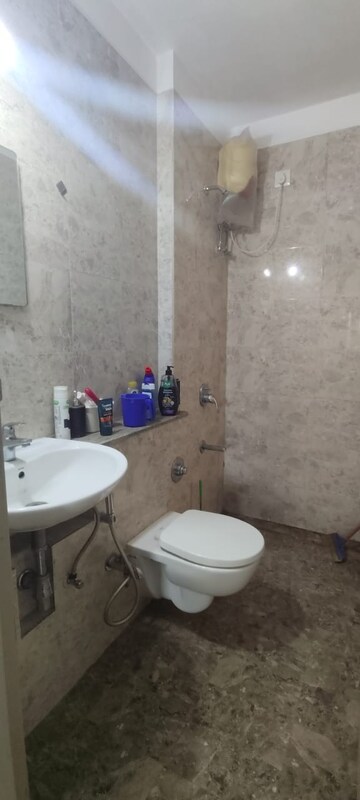 Bathroom in 1 BHK Apartment at Sheth Vasant Oasis, Andheri East – for Rent
