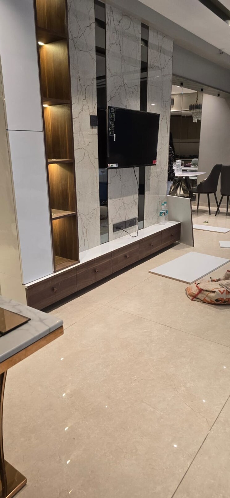 Living Room, rahul-arcus 4 Bedroom 3000 Sq.Ft. Apartment In Baner Pune 9025707