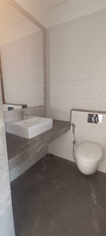 Bathroom in 3 BHK Apartment at Kalpataru Radiance, Goregaon West – for Rent