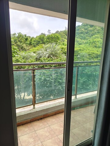 Balcony in 2 BHK Apartment at Megapolis Sangria Towers, Hinjewadi – for Rent