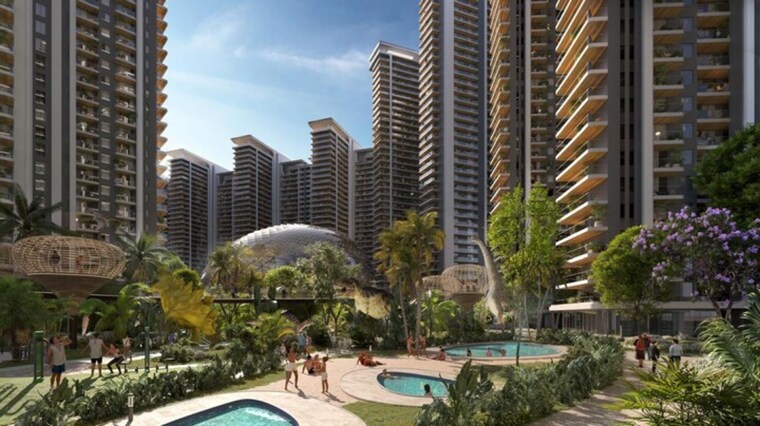 Exterior View, elan-the-emperor 4 Bedroom 4223 Sq.Ft. Apartment In Panwala Khusropur Gurgaon 9025732