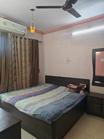 Bedroom in 2 BHK Apartment at Oracle Sapphire CHS, Nerul – for Rent