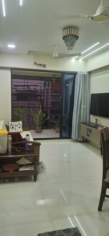 Living Room in 2 BHK Apartment at Yash Shruti Apartments, Ghansoli – for Sale