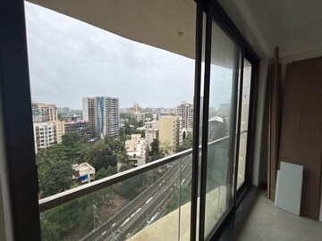 Balcony in 2 BHK Apartment at Naman Habitat, Andheri West – for Rent