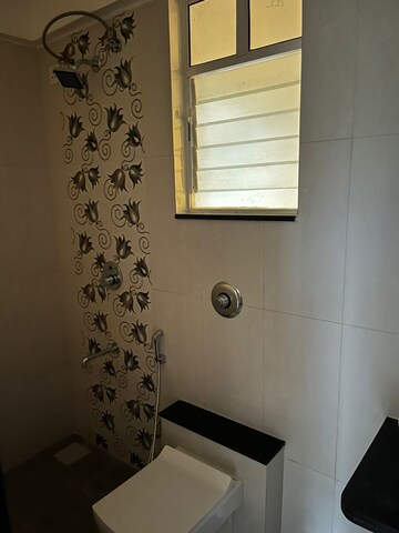 Bathroom in 2 BHK Apartment at NG Vrundavan, Vishrantwadi – for Rent