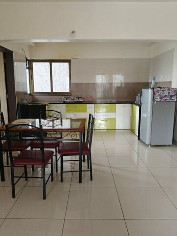 Kitchen in 2 BHK Builder Floor at Paranjape Blue Ridge, Hinjewadi – for Rent