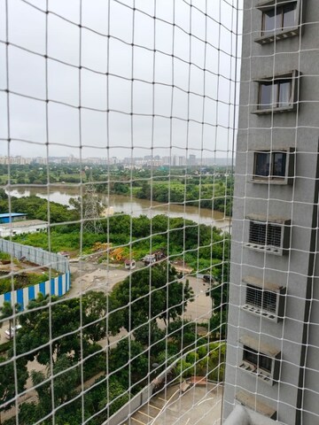 Balcony in 2 BHK Builder Floor at Paranjape Blue Ridge, Hinjewadi – for Rent