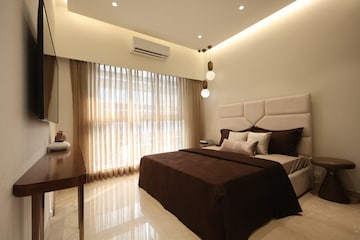 Living Room in 2 BHK Apartment at Platinum 53 West, Andheri West – for Rent