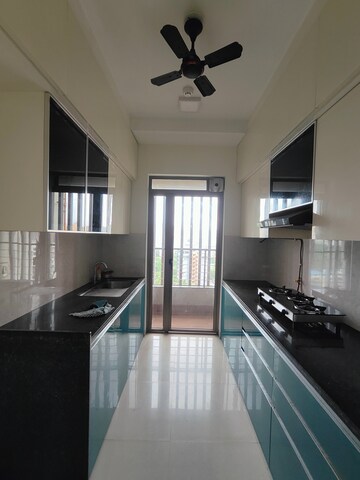 Kitchen in 2 BHK Apartment at Kalpataru Paramount D, Kapur Bawdi – for Rent