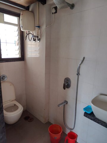 Bathroom in 2 BHK Apartment at Maa Monarch, Borivali East – for Rent