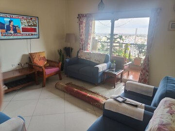 Living Room in 3.5 BHK Apartment at Sobha City Casa Paradiso, Nagareshwara – for Rent