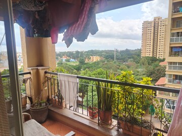 Balcony in 3.5 BHK Apartment at Sobha City Casa Paradiso, Nagareshwara – for Rent