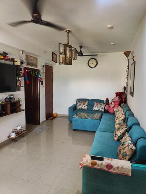 Living Room in 2 BHK Apartment at Nimbus The Park Street, Chi V Greater Noida – for Sale