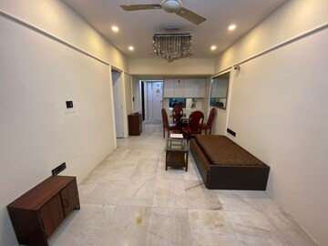 Living Room in 1 BHK Apartment at Reputed Hrishikesh Apartment, Prabhadevi – for Sale