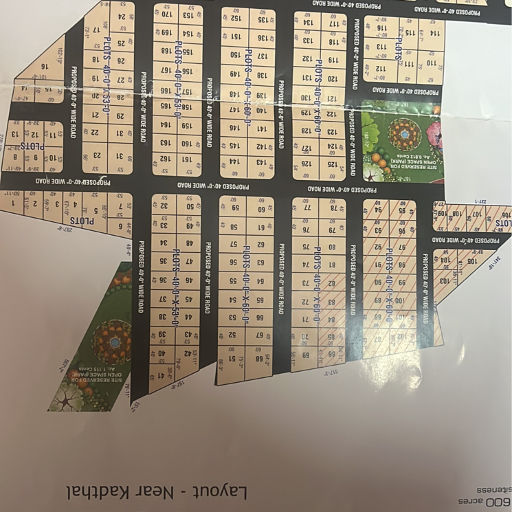 Master Plan, fortune-18  225 Sq.Yd. Plot In Amangal Hyderabad 9025868