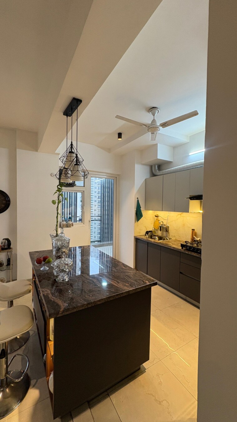 Kitchen, shalimar-belvedere-court 3.5 Bedroom 2200 Sq.Ft. Apartment In Malesemau Lucknow 9025885