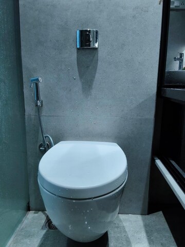 Bathroom in 2 BHK Apartment at Versova Heights, Versova – for Rent