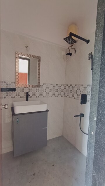 Bathroom in 3 BHK Apartment at Romell Empress, Borivali West – for Rent